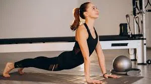 Posture demonstration in studio